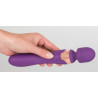Wibrator i masażer łechtaczki 2 końce 21cm 8trybów